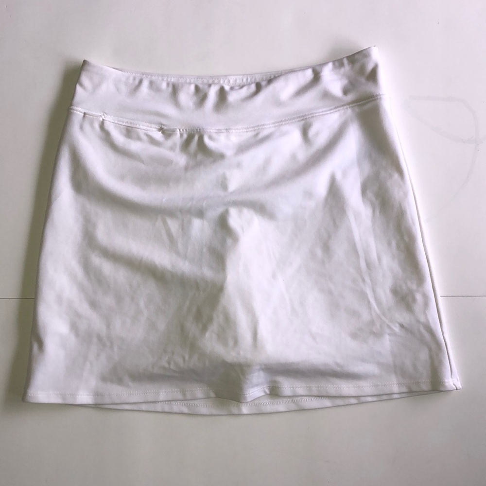 NWT Adidas White Climalite Golf Skort